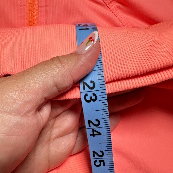 Lululemon Street To Studio Jacket Pop Orange Women 10 - Picture 6 of 7